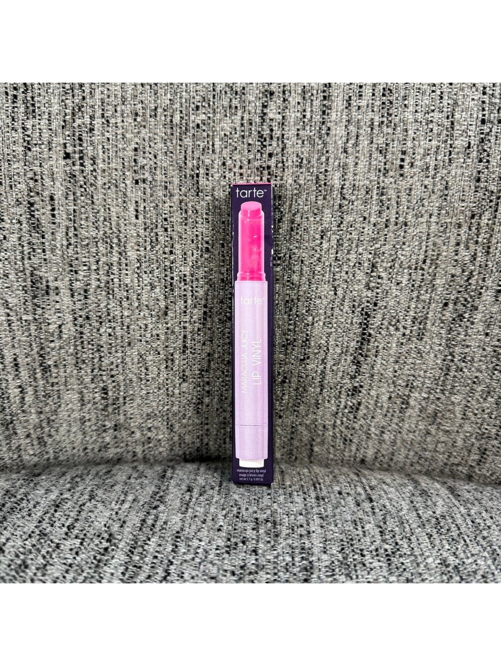 Tarte Maracuja Juicy Lip Vinyl Sheer Lotus Pink .095oz 2.7g Full Size NEW IN BOX